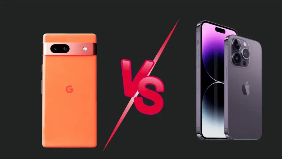 Google Pixel 7A vs Apple iPhone 14